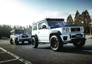 Suzuki Jimny VS Mercedes-Benz G-Class กับชุดแต่งจาก Liberty Walk