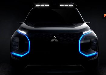 Mitsubishi Engelberg Tourer เผยทีเซอร์รถต้นแบบ เอสยูวีพลังงานไฟฟ้า
