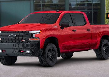 Chevrolet เผยโฉมรถกระบะ Silverado จากตัวต่อเลโก้® ขนาดเท่าของจริง