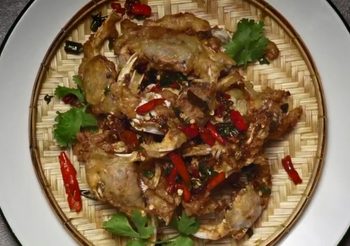 สูตร ปูกะตอยคั่วพริกสด อร่อยแซ่บ กินได้ทั้งตัว