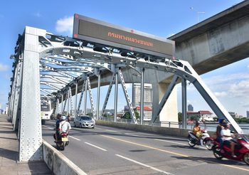 กรมทางหลวงชนบทแจ้งปิด ‘สะพานกรุงเทพ’ คืนที่ 21 ก.พ.นี้ ซ่อมแซมระบบ