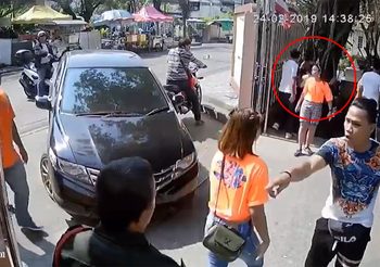 ชัด HD คลิปนาทีแก๊งโจ๋รุมทำร้าย ครู -รปภ. นักเรียน โรงเรียนวัดสิงห์