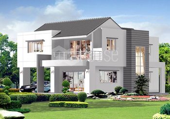 แบบบ้านสองชั้น 3 ห้องนอน 3 ห้องน้ำพื้นที่ใช้สอย 316 ตร.ม.