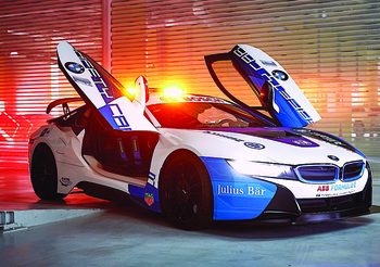 เปิดตัวรถ Safety Car ของ Formula E ไม่ใช่ใครที่ไหน BMW i8 คันนี้นี่เอง!