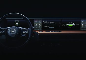 เผยภาพแผง Dashboard Design จอกว้าง ของรถ EV ตัวต้นแบบของ Honda