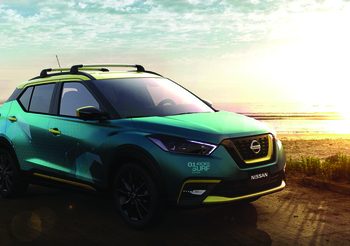 Nissan Kicks Surf Concept ที่ได้รับแรงบันดาลใจมาจาก นักเล่นกระดานโต้คลื่น