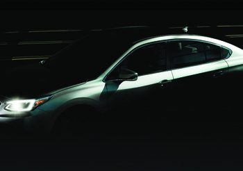 Teaser แรกของ Subaru Legacy 2020 ก่อนเปิดตัววันที่ 9 กุมภาพันธ์ นี้