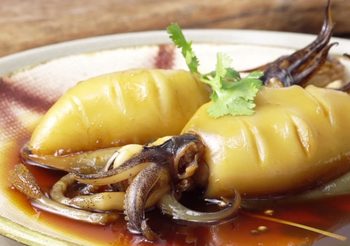 สูตร ปลาหมึกหวาน เค็มนิด หวานหน่อย แต่อร่อยชัวร์