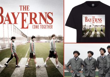 ไอเดียเจ๋ง! บาเยิร์น สกรีนเสื้อเลียนแบบ ‘เดอะ บีเทิลส์’ ก่อนดวลหงส์แดง