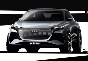 เปิดภาพ Audi Q4 e-tron Concept ก่อนเผยโฉมจริงที่นคร เจนีวา