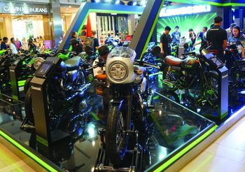 Kawasaki ยกทัพรถจักรยานยนต์ชุดใหญ่แสดงในงาน BMF 2019