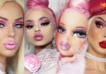 เหมือนอะไรเบอร์นี้ เมื่อสาวๆ ลุกมาทำชาเลนจ์แต่งหน้า #bratzchallenge เป็นตุ๊กตา
