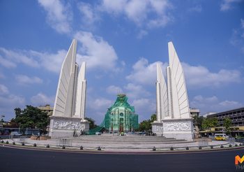 ซ่อมแซม ‘อนุสาวรีย์ประชาธิปไตย’ เตรียมงานพระราชพิธีบรมราชาภิเษก