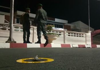 ระทึก ! เกิดเหตุคนร้ายลอบวางระเบิดที่สถานีตำรวจภูธรเมืองสตูล 