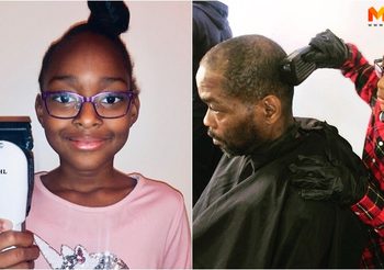 ช่างตัดผม วัยจิ๋ว 8 ขวบ น้ำใจยิ่งใหญ่ อาสาตัดผมให้คนยากไร้ ในหมู่บ้านฟรี