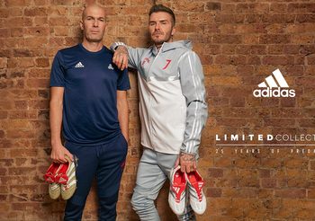 adidas ฉลองครบรอบ 25 ปี Predator ดึงสองตำนานแข้งร่วมสร้างสรรค์รองเท้าฟุตบอลรุ่นพิเศษ