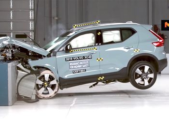 2019 Volvo XC40 ได้รับคะแนนระดับดี Top Safety Pick+จาก IIHS