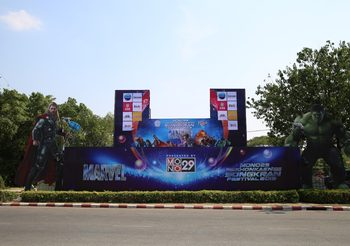 ประมวลภาพความพร้อม งานสงกรานต์62  ถนนข้าวเหนียว ขอนแก่น