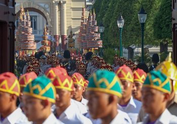 ประมวลภาพซ้อมริ้วขบวนงานพระราชพิธีบรมราชาภิเษก พ.ศ.2562