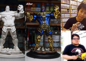 ต้อนรับกระแส End Game กับผลงาน ธานอส สุดแกร่งจาก 2 หนุ่มไทย