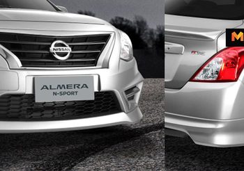 Nissan Almera N-Sport ปรับลุ๊คใหม่ให้รถบ้านดูมีความสปอร์ตมากขึ้น