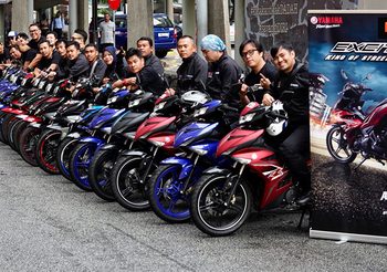 Yamaha เปิดประสบการณ์ทดสอบการขับขี่ Yamaha Exciter 150