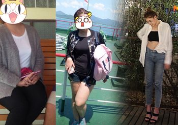 ไม่ต้องกินคลีนจ๋า แต่ ลดน้ำหนัก 18 กก. ขาเลิกเบียด เอวเล็กลง 8 นิ้ว
