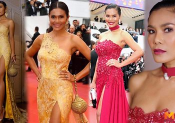 เธอคือนักแสดงไทย ที่ได้เชิญร่วม พรมแดงคานส์ 2019 อ้อม-สุกัญญา โปรจัก