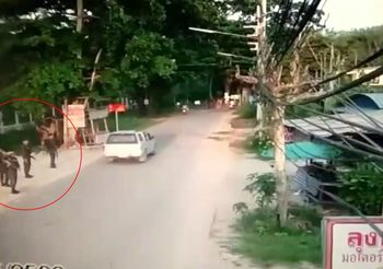 คลิปนาที ลอบบึ้มด่านตรวจที่ อ.จะนะ ด้าน ผบ.ตร.เสียใจ เร่งล่าคนร้าย