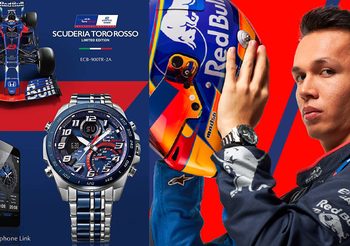 EDIFICE x Scuderia Toro Rosso ปล่อยนาฬิกาโมเดลพิเศษ ด้วยดีไซน์โฉบเฉี่ยวอย่างมีสไตล์