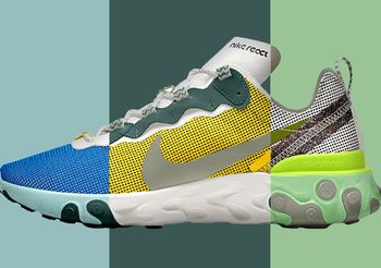 Nike React Element 55 สามารถสร้างสรรค์รองเท้าคู่โปรดได้ดั่งใจ ผ่านบริการ Nike By You