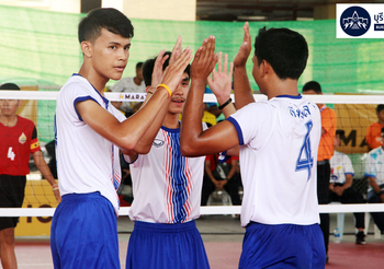 “สงขลา” ทุบแชมป์ ตะกร้อ เก่าลิ่วดวล “อุบลฯ” ชิงทองทีมเดี่ยวชาย “บุรีรัมย์เกมส์”