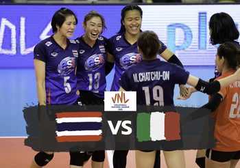ฟอร์มกำลังสด! ลูกยางสาว ‘ทีมชาติไทย’ เตรียมบู๊สาวเลี่ยน เนชั่นส์ ลีก คืนนี้
