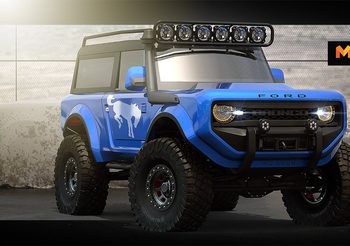 2021 Ford Bronco SUVสายลุย จะมาพร้อมกับเครื่องยนต์ไฮบริดเป็นทางเลือก