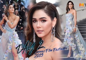 เซ็กซี่แบบมีคลาส! ชมพู่ เดินพรมแดงเมืองคานส์ 2019 จัดเต็มด้วยชุดซีทรู คอร์เซ็ต