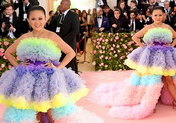 ยืนหนึ่ง! ป่าน ณิชาภัทร สาวไทยเพียงคนเดียว บนพรมแดง Met Gala 2019