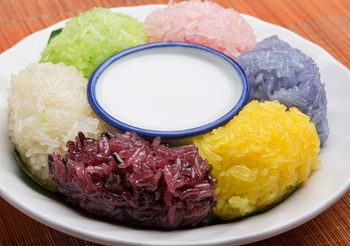 สูตร ข้าวเหนียวมูน 5 สี ทำจากสีธรรมชาติ