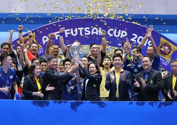 บลูเวฟ ชลบุรี เถลิงแชมป์ นัดชิงกดไป 9 – 1 ศึก AFF FUTSAL CUP 2019