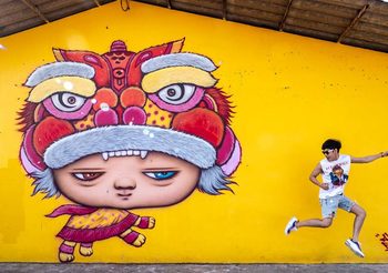 Street Art น้องมาร์ดี จุดแวะถ่ายรูปสุดฮิปแห่งเมืองพังงา