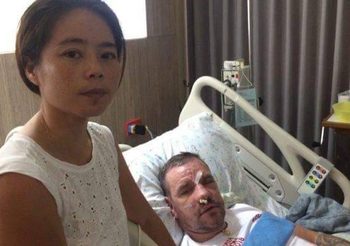 สาวไทยโร่ร้องสื่อ หลัง 3 โจ๋สุดโหด รุมทำร้ายแฟนฝรั่งเจ็บสาหัส แต่คดีไม่คืบ