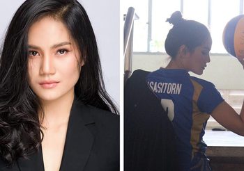 ‘ส้ม-ศศิธร’ ลูกยางสาวดีกรีเยาวชนทีมชาติผันตัวสู่เวทีนางงาม