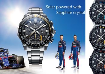 Casio เปิดตัว EDIFICE Solar-Powered Chronograph EFS-S550 สุดยอดนาฬิกาสำหรับนักแข่งในตัวคุณ
