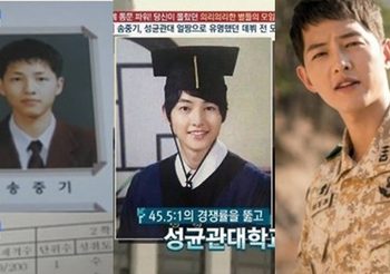 เผยชีวิตวัยเรียน พระเอกสุดฮอต ซงจุงกิ (Song Joong ki)