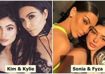 เฮ้ย! โคลนนิ่งมาเลยเหรอ สองพี่น้องจากดูไบ หน้าเหมือน Kim และ Kylie สุดๆ
