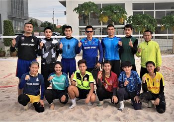 สมาคม ตะกร้อ เตรียมส่งจอมฟาดชายหาดโชว์ฝีมือในรายการพิเศษ ที่ ประเทศจีน
