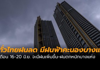 พยากรณ์อากาศ วันนี้ (15 มิ.ย.)