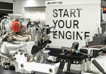 Mercedes-Benz เปิดตัวเครื่องยนต์ 4 สูบ เทอร์โบใหม่ กำลัง 415 แรงม้า