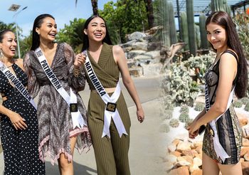 มิสยูนิเวิร์สไทยแลนด์ 2019 เก็บตัวที่พัทยา โค้งสุดท้ายก่อนถึงรอบตัดสิน!!