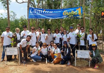 Lamina จัดโครงการ “รักษ์โลกกับลามิน่า” ช่วยลดโลกร้อนต่อเนื่องเป็นปีที่ 12