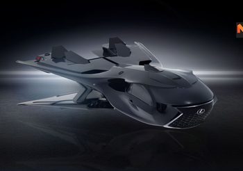 Lexus ภูมิใจเสนอยานอวกาศสุดล้ำจากภาพยนตร์ Men in Black : international